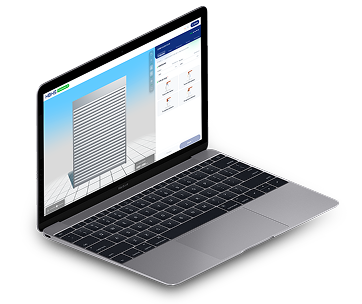 Configurateur 3D sur ordinateur, tablette et mobile