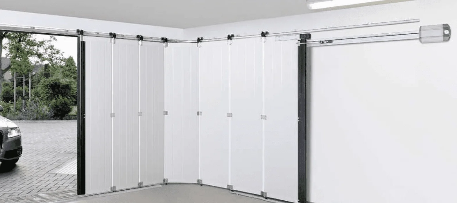 Porte De Garage Coulissante Motorisée