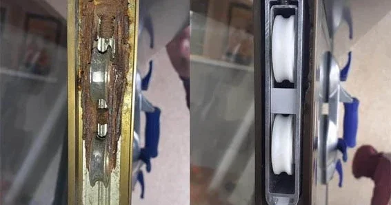 Prix du changement des roulettes d'une baie vitrée