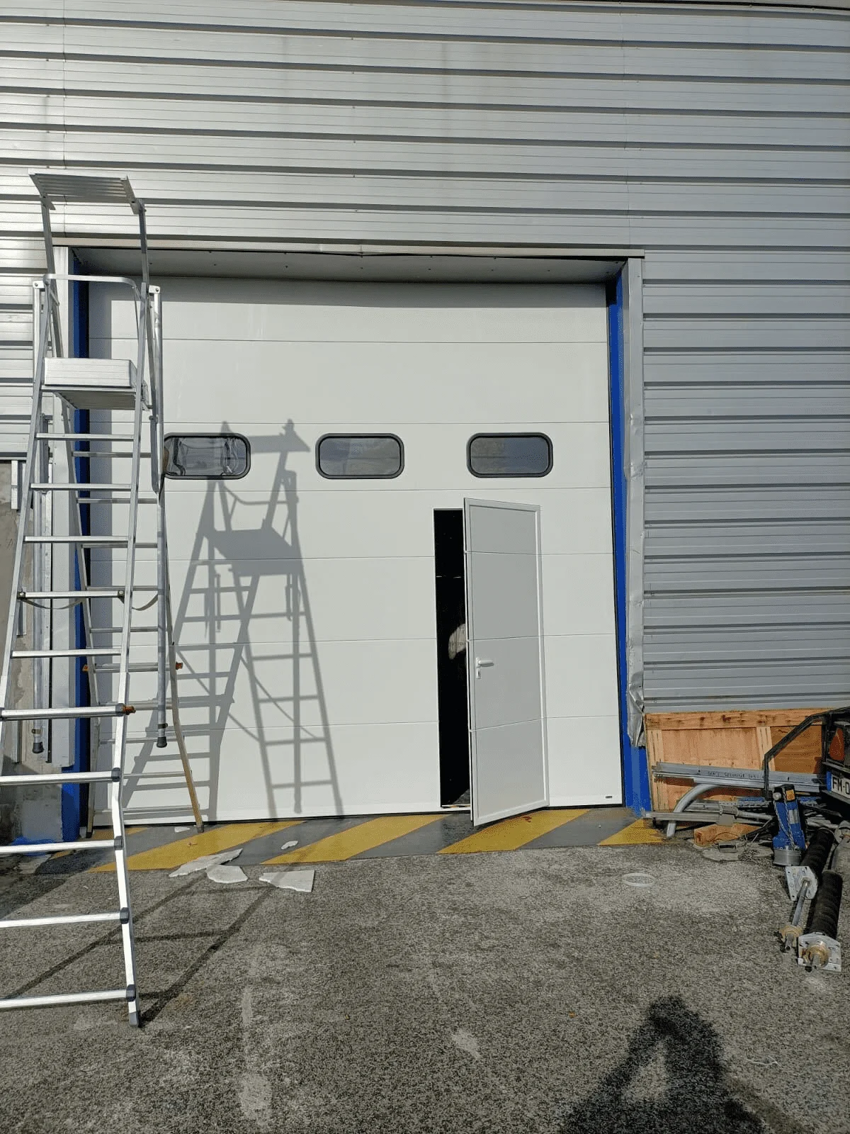 changer-le-cable-de-porte-sectionnelle