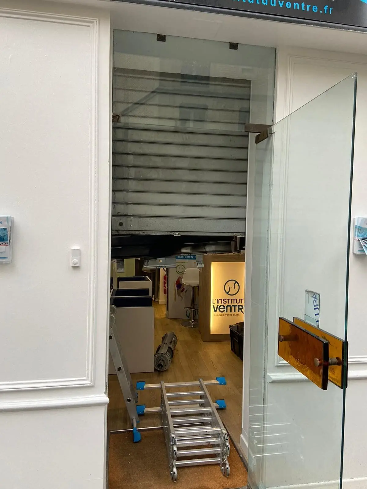 Dépannage rideau métallique Limay