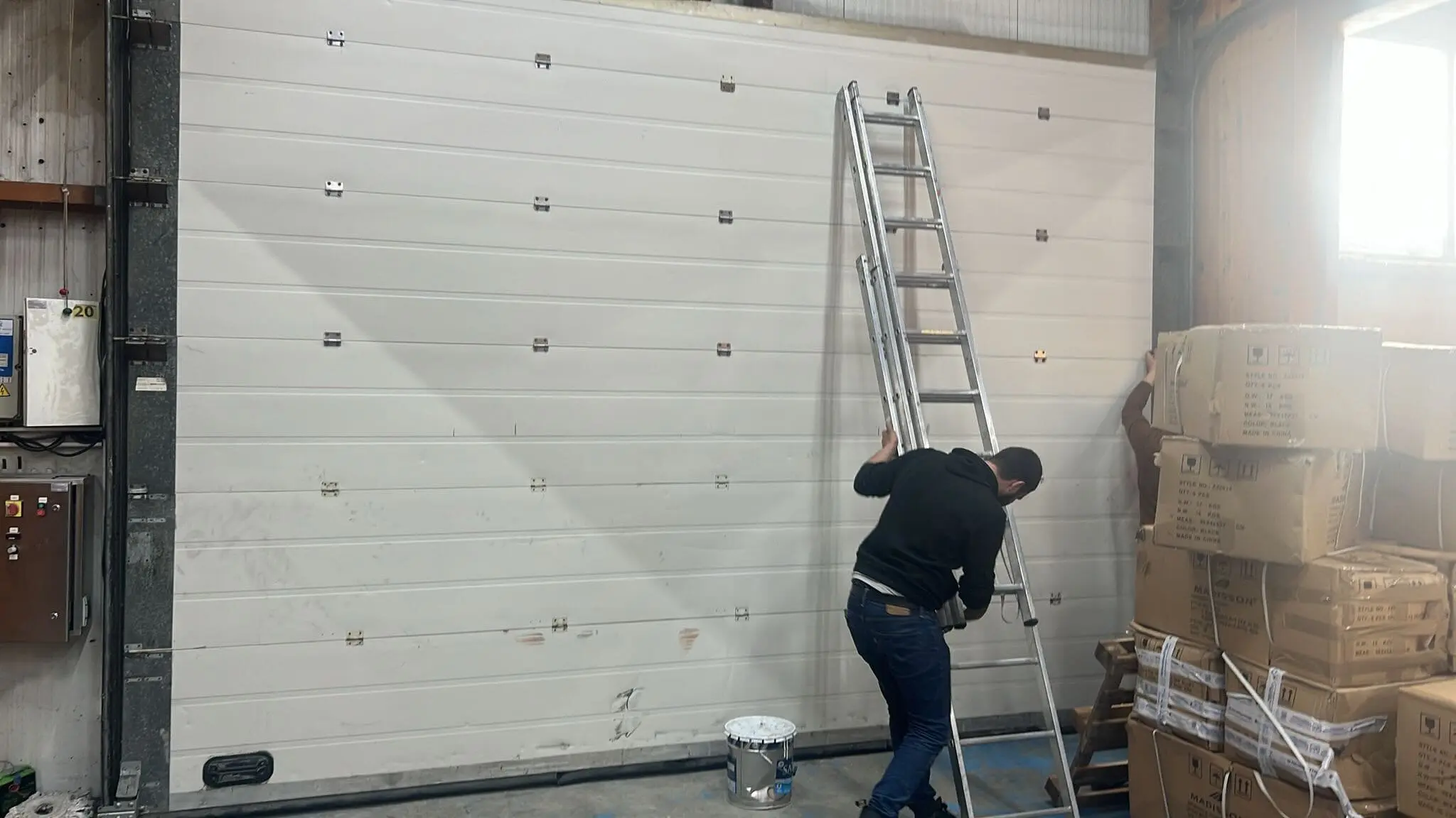 réparation de votre porte sectionnelle argenteuil