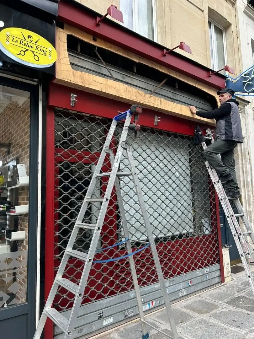 Rideau métallique Paris 7ème