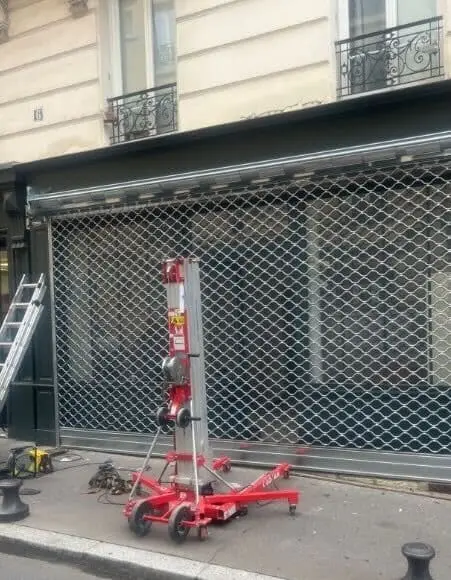 Dépannage rideau métallique à Santeny