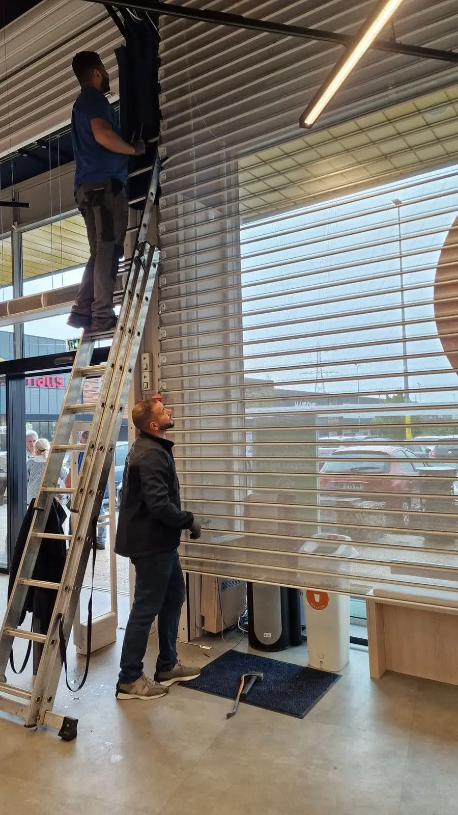 Dépannage rideau métallique Versailles