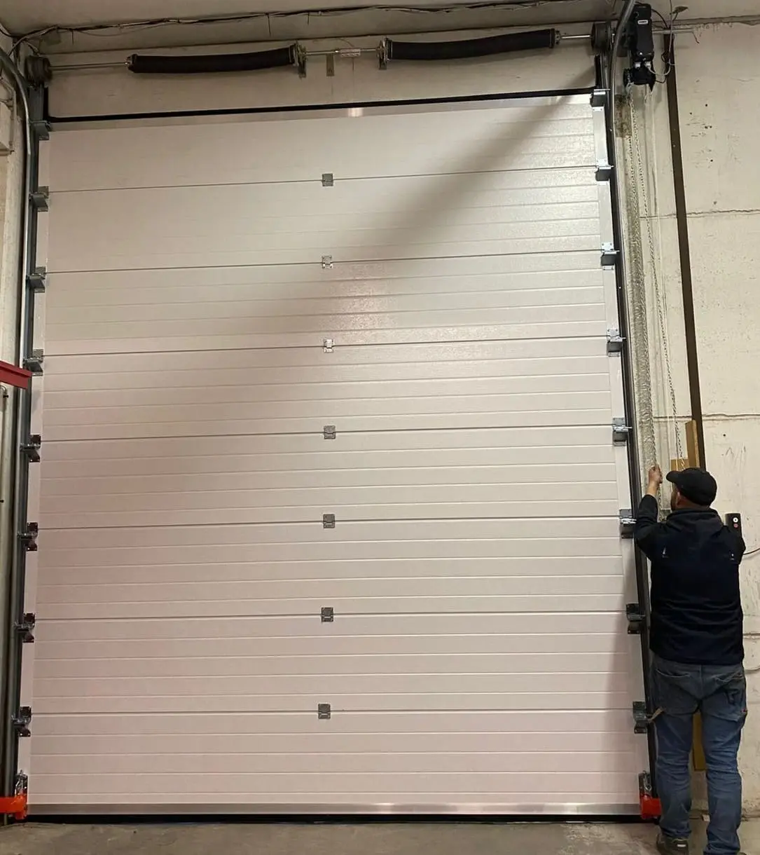 porte sectionnelle industrielle