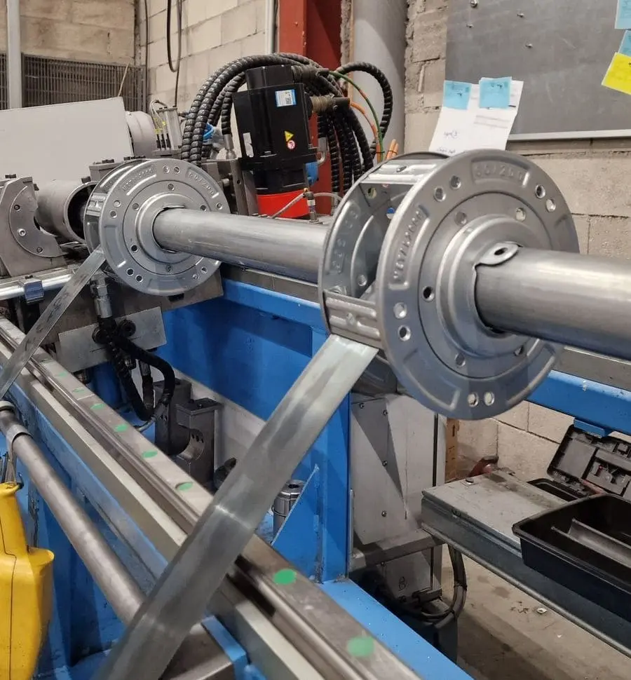 retendre le ressort de rideau métallique