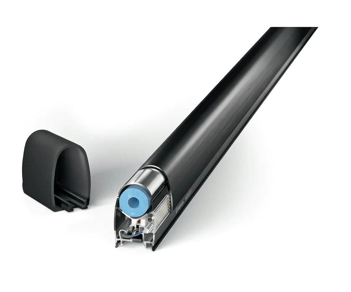 Barre palpeuse porte sectionnelle