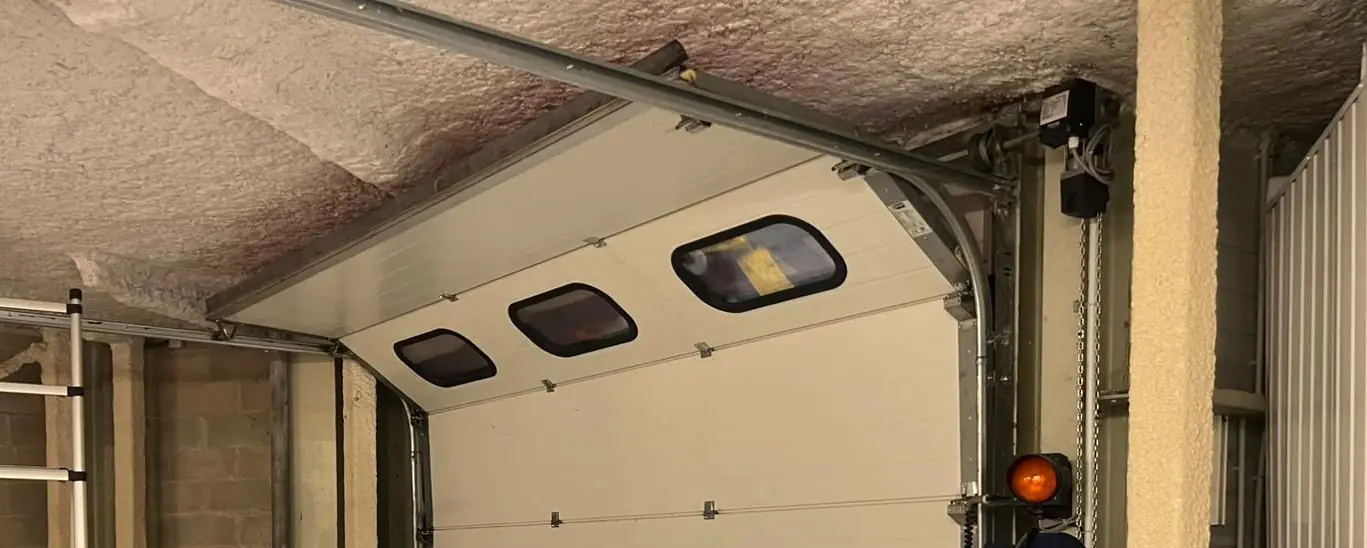 porte sectionnelle motorisé