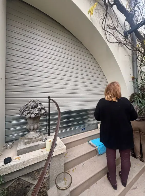 Lame finale de rideau métallique remplacée après intervention HBHS à Paris 16