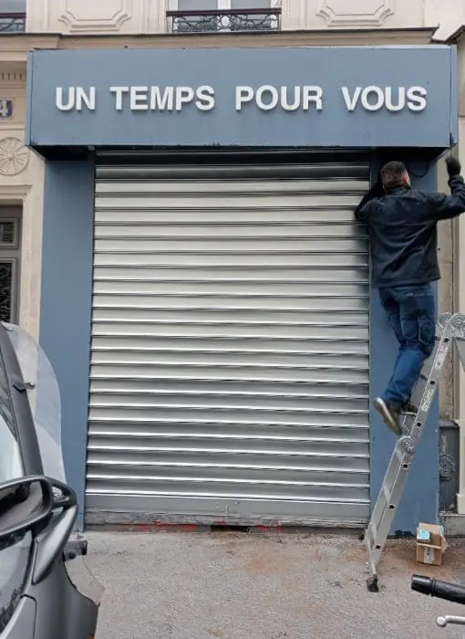 tarif déblocage rideau métallique