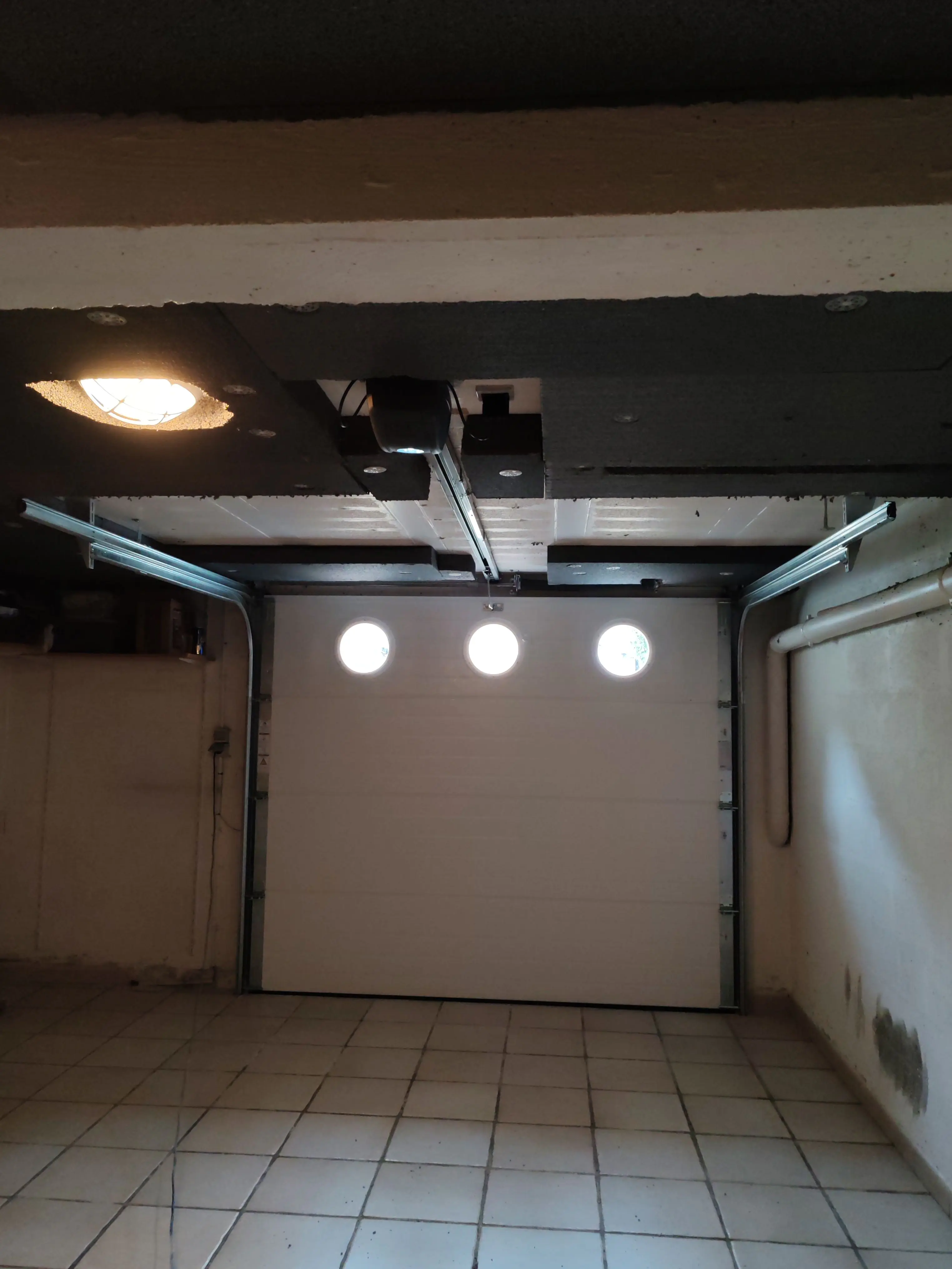 pose porte sectionnelle Maisons-Alfort