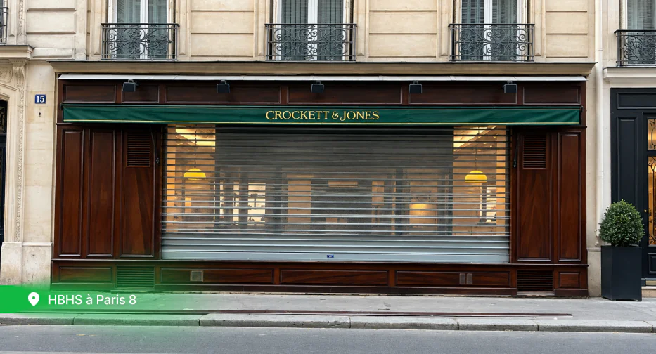 pose rideau métallique microperforé à paris