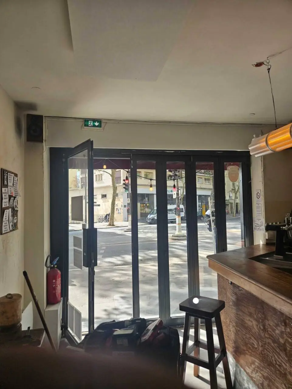 remplacement d'axe motorisé et de tablier Paris 19