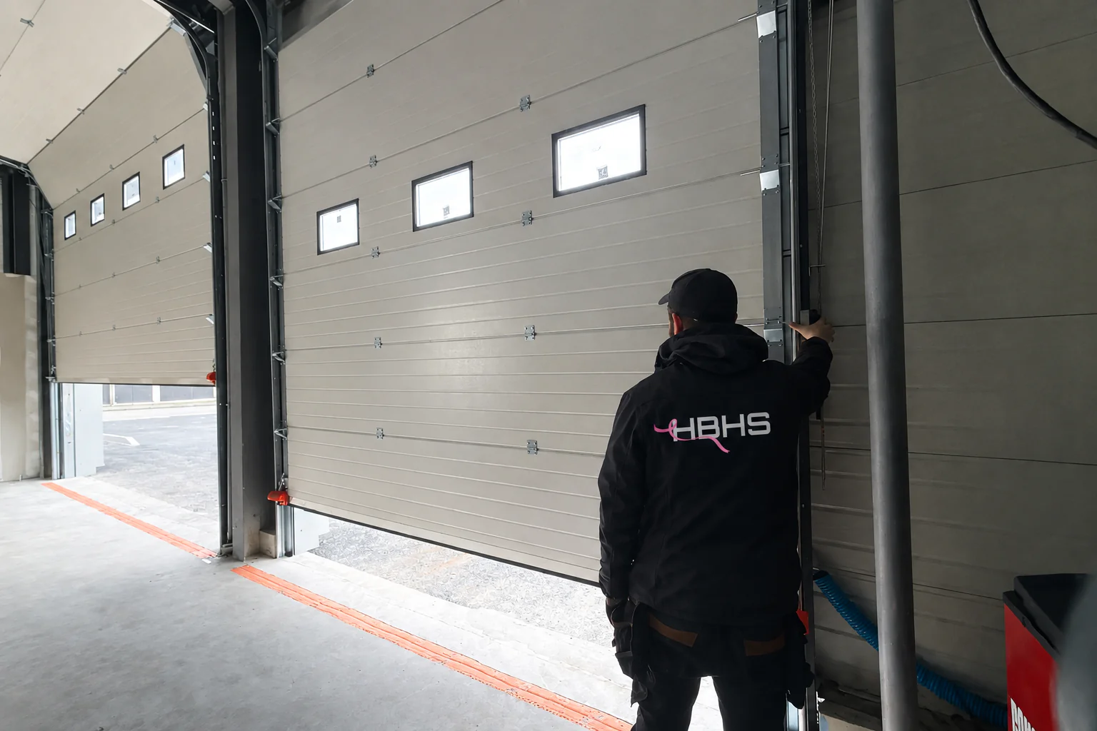 porte-sectionnelle-industrielle hbhs